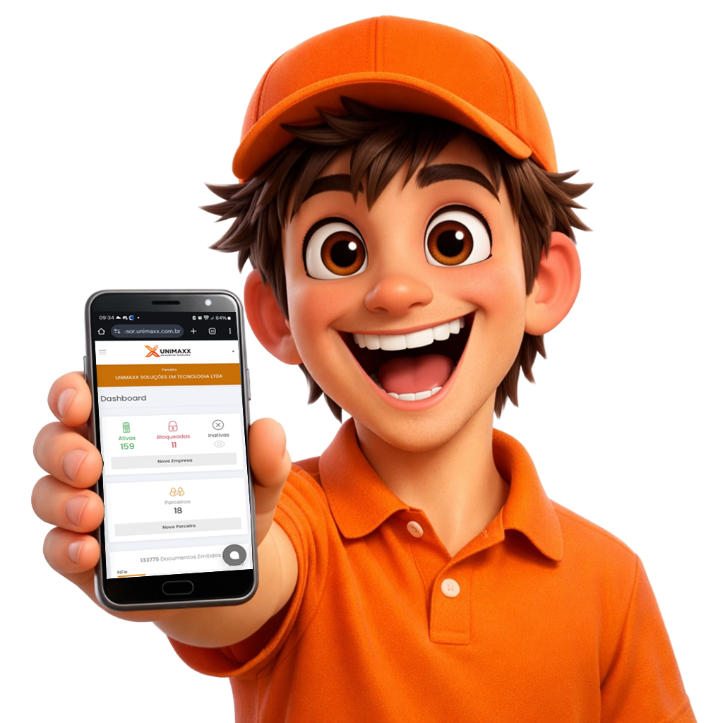 Dashboard do sistema